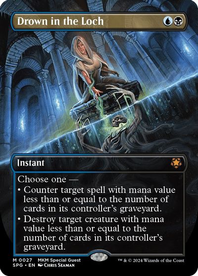 Drown in the Loch (Borderless) card art
