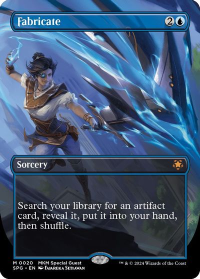 Fabricate (Borderless) card art