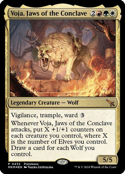 Voja, Jaws of the Conclave card art