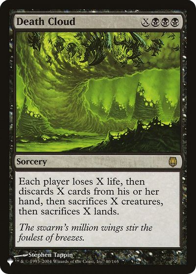 Death Cloud card art