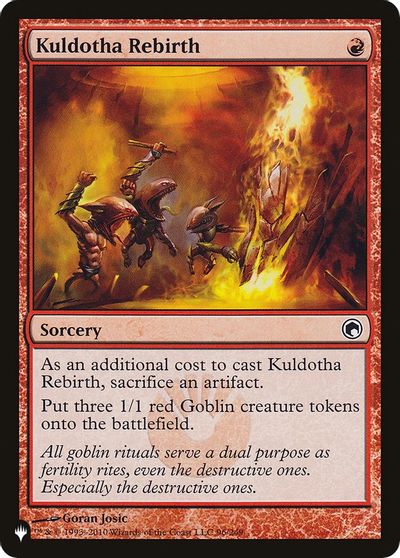 Kuldotha Rebirth card art