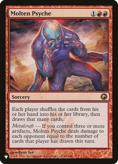 Molten Psyche card art