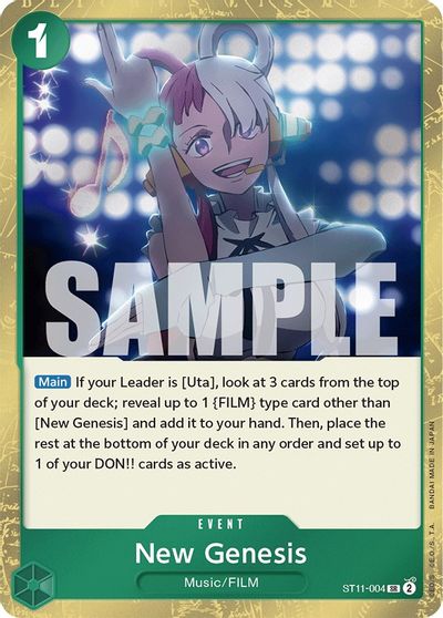 New Genesis card art