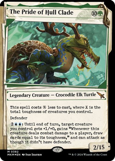 The Pride of Hull Clade (Showcase) (Invisible Ink) card art