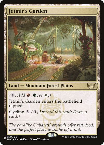 Jetmir's Garden card art
