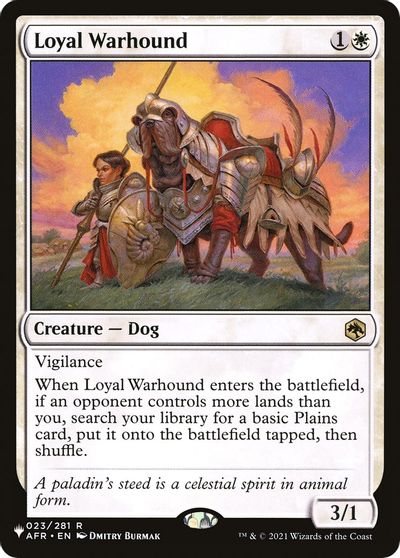 Loyal Warhound card art