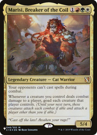 Marisi, Breaker of the Coil card art
