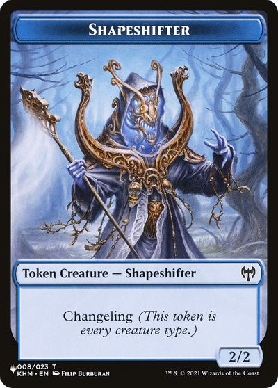 Shapeshifter // Rat Double-Sided Token card art