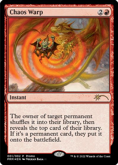 Chaos Warp card art