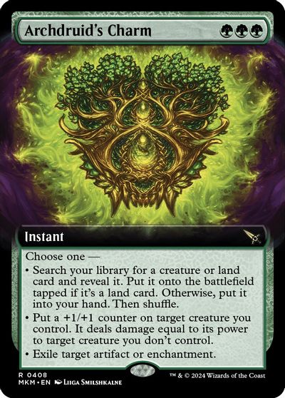 Archdruid's Charm (Extended Art) card art