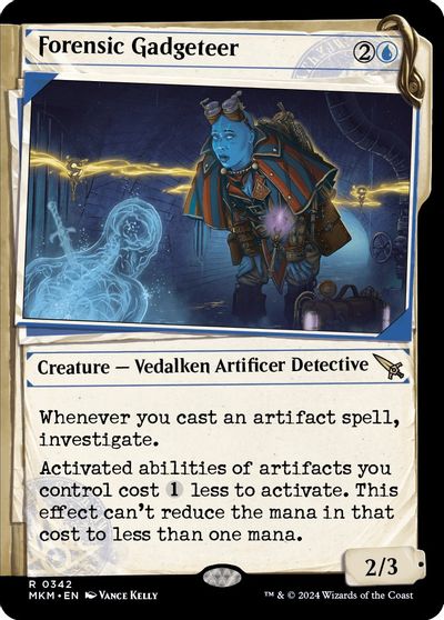 Forensic Gadgeteer (Showcase) card art