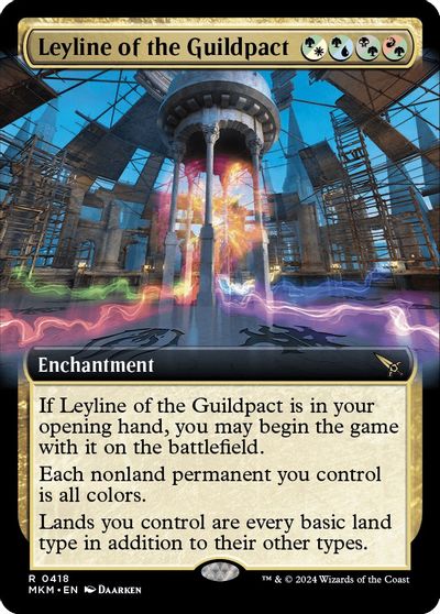 Leyline of the Guildpact (Extended Art) card art