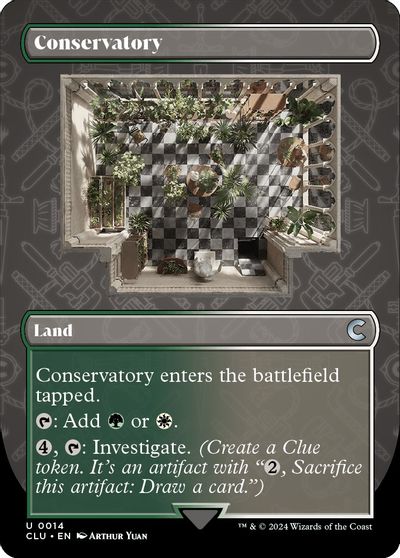 Conservatory (Borderless) card art