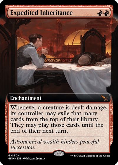 Expedited Inheritance (Extended Art) card art
