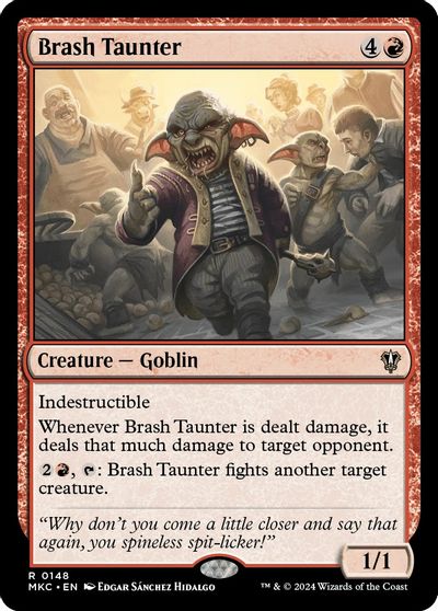 Brash Taunter card art