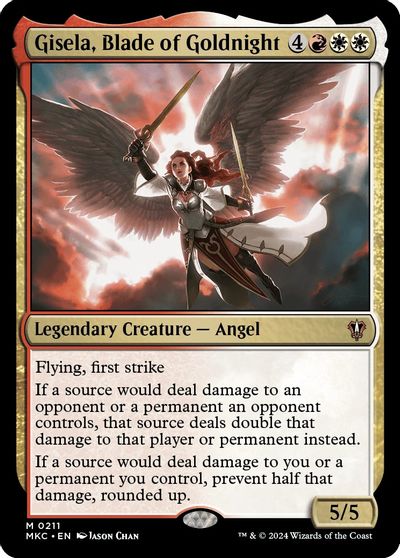 Gisela, Blade of Goldnight card art