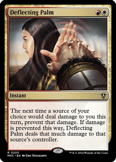 Deflecting Palm card art