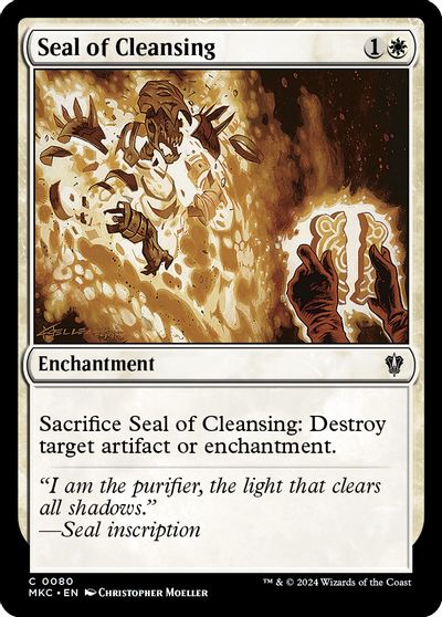 Seal of Cleansing card art