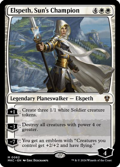Elspeth, Sun's Champion card art
