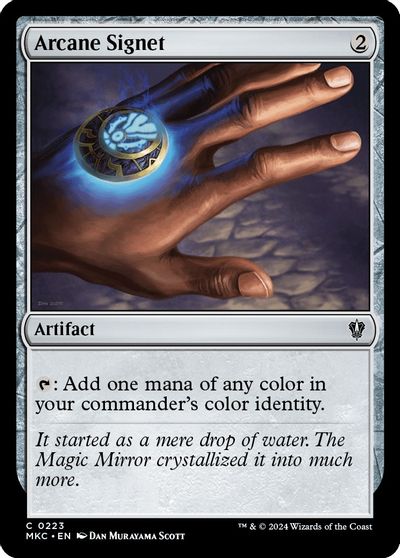 Arcane Signet card art