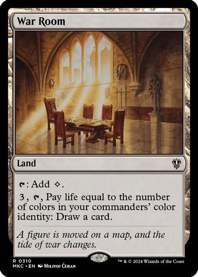 War Room card art