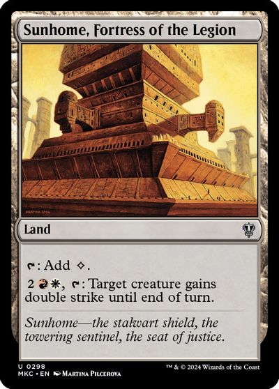Sunhome, Fortress of the Legion card art