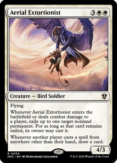 Aerial Extortionist card art
