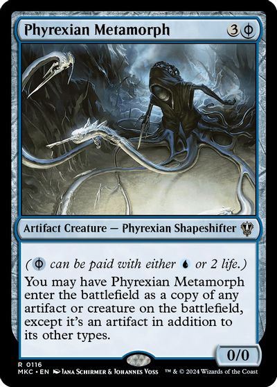 Phyrexian Metamorph card art