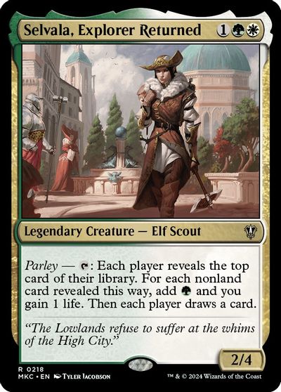 Selvala, Explorer Returned card art