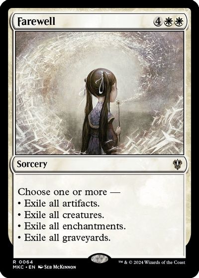 Farewell card art