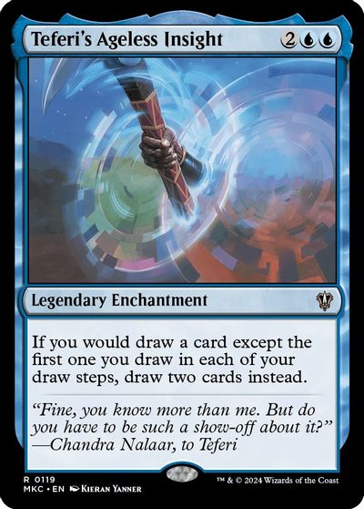 Teferi's Ageless Insight card art