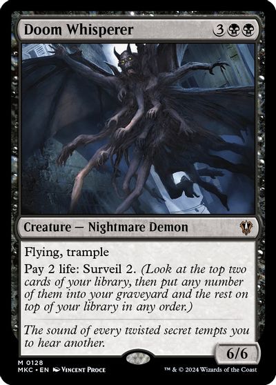 Doom Whisperer card art