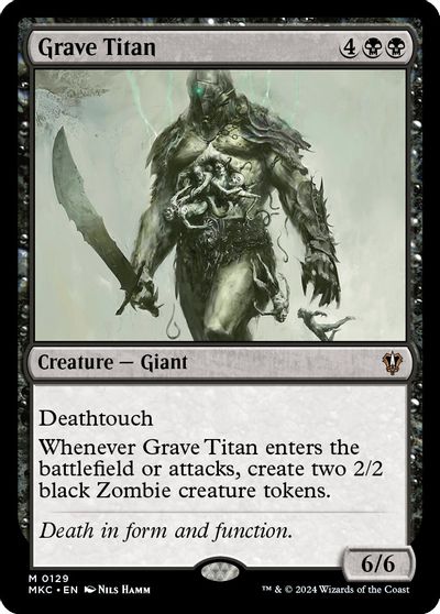 Grave Titan card art