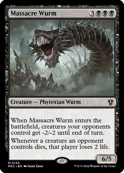 Massacre Wurm card art