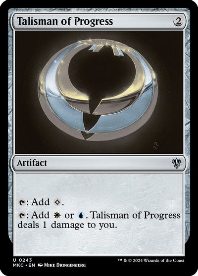 Talisman of Progress card art