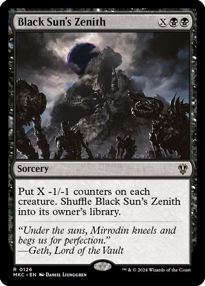 Black Sun's Zenith card art