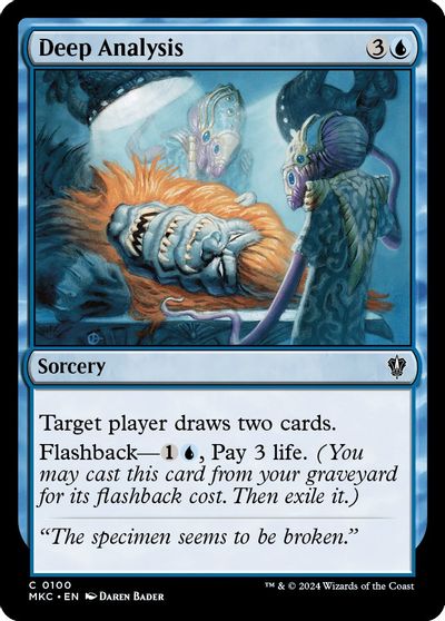 Deep Analysis card art