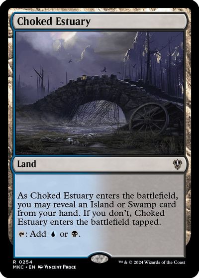 Choked Estuary card art
