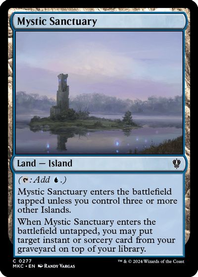Mystic Sanctuary card art