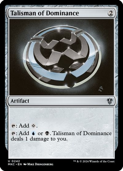 Talisman of Dominance card art