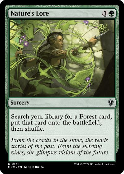 Nature's Lore card art