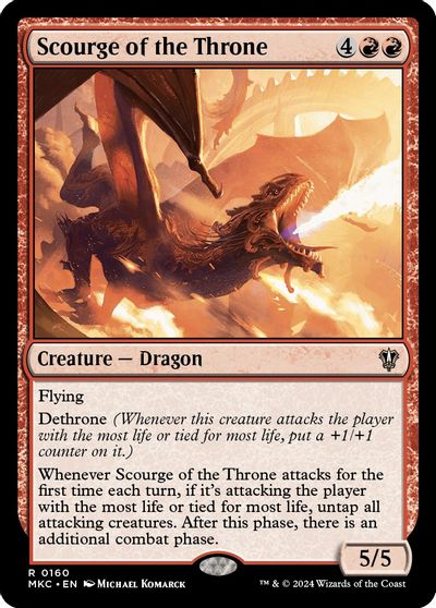 Scourge of the Throne card art