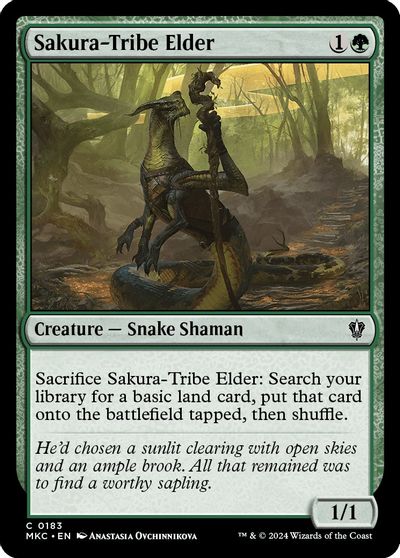 Sakura-Tribe Elder card art