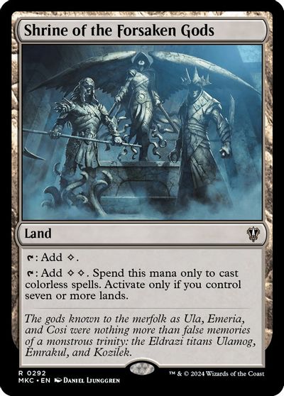 Shrine of the Forsaken Gods card art