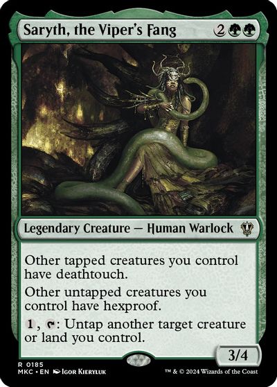 Saryth, the Viper's Fang card art
