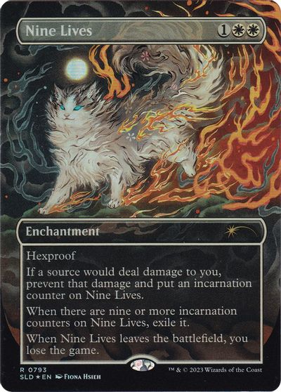 Nine Lives card art