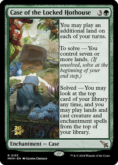 Case of the Locked Hothouse card art