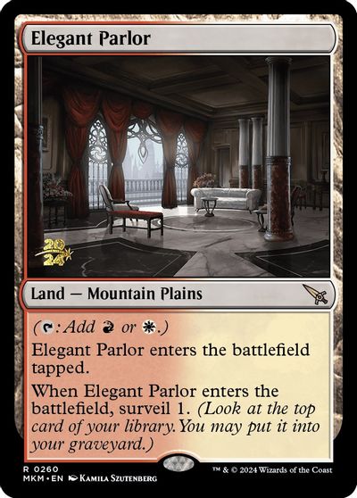 Elegant Parlor card art