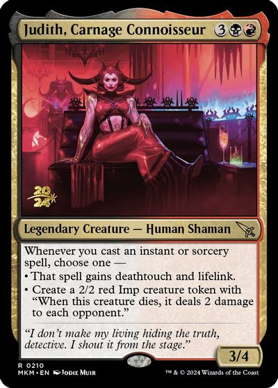 Judith, Carnage Connoisseur card art