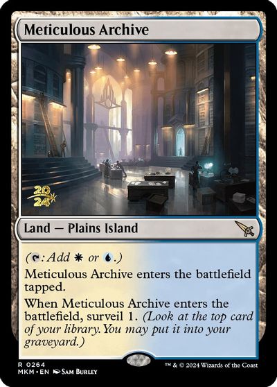 Meticulous Archive card art